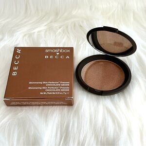 BNIB Smashbox X BECCA Shimmering Skin Perfector Pressed Highlighter-Chocolate